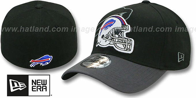 Bills 'NFL BLACK-CLASSIC FLEX' Hat by New Era