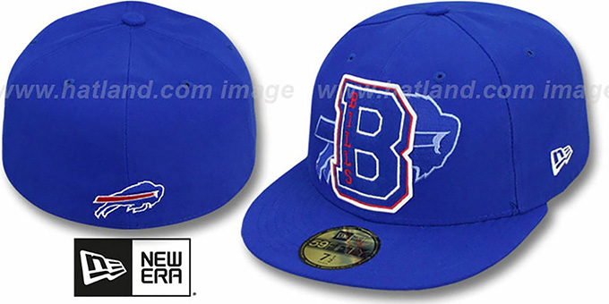 Bills 'NFL FELTN' Royal Fitted Hat by New Era