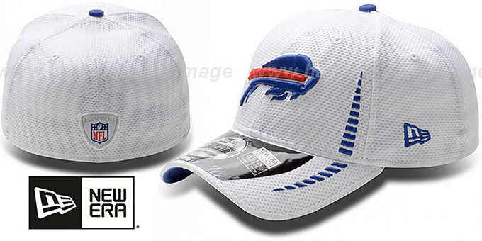 Bills 'NFL TRAINING FLEX' White Hat by New Era