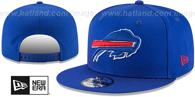 Bills 'TEAM-BASIC SNAPBACK' Royal Hat by New Era