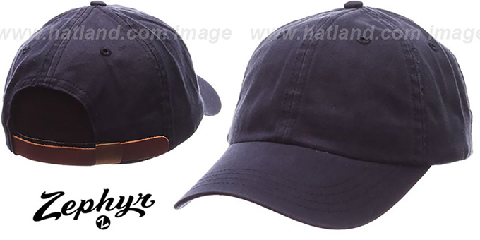 Blank 'DADDY STRAPBACK' Navy Hat Zephyr