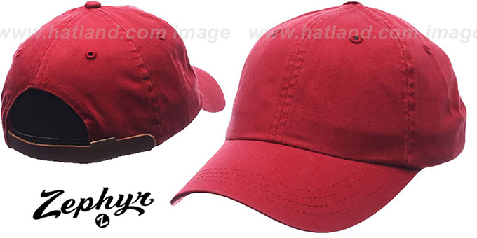 Blank 'DADDY STRAPBACK' Red Hat Zephyr