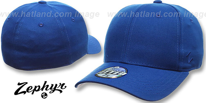 'Blank DH' ROYAL Fitted Hat by Zephyr