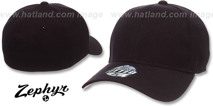 Blank 'Z-FIT BLACK' Hat by Zephyr