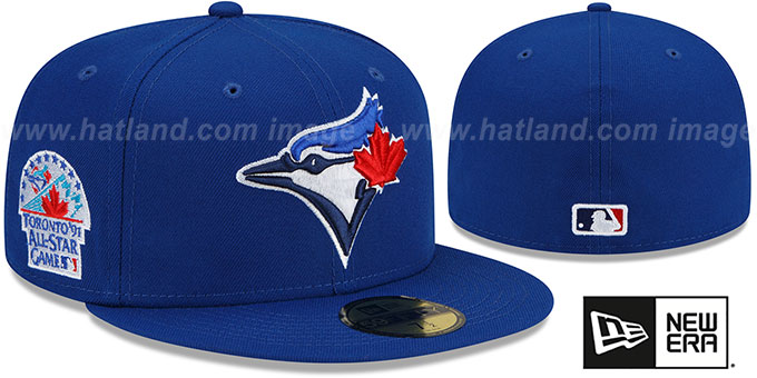 Blue Jays 1991 'ALL STAR GAME SIDE-PATCH UP' Fitted Hat by New Era