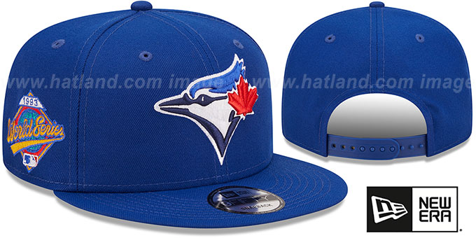 Blue Jays 1993 'WS SIDE-PATCH SNAPBACK' Hat by New Era