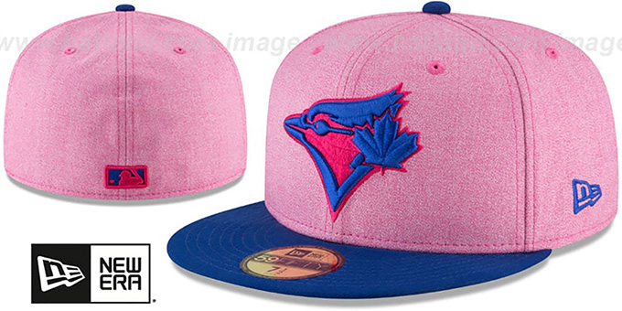 Toronto Blue Jays 2018 MOTHERS DAY Pink-Royal Fitted Hat