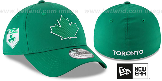 Blue Jays 2018 'ST PATRICKS DAY' FLEX Hat by New Era