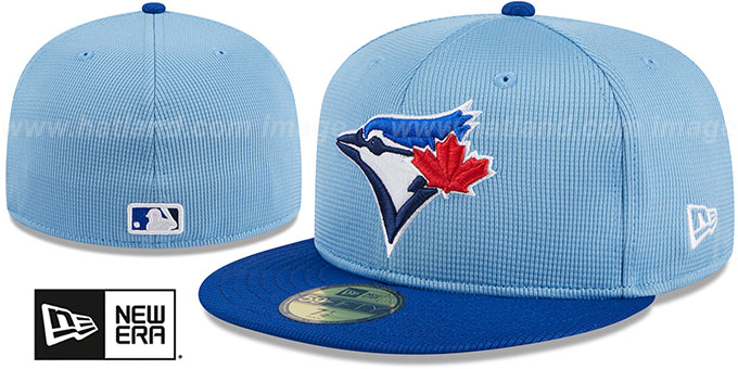 Blue Jays 2024 'BATTING PRACTICE' Fitted Hat by New Era