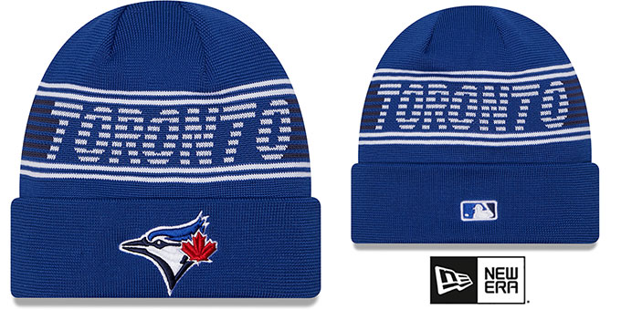 Blue Jays '24-25 SPORT-KNIT' Royal Beanie Hat by New Era