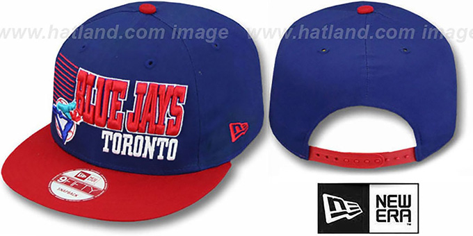 Blue Jays '2T COOP BORDERLINE SNAPBACK' Royal-Red Hat by New Era