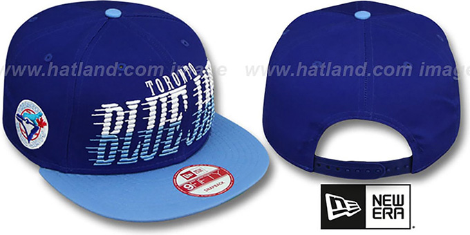 Blue Jays COOP 'SAILTIP SNAPBACK' Royal-Sky Hat by New Era