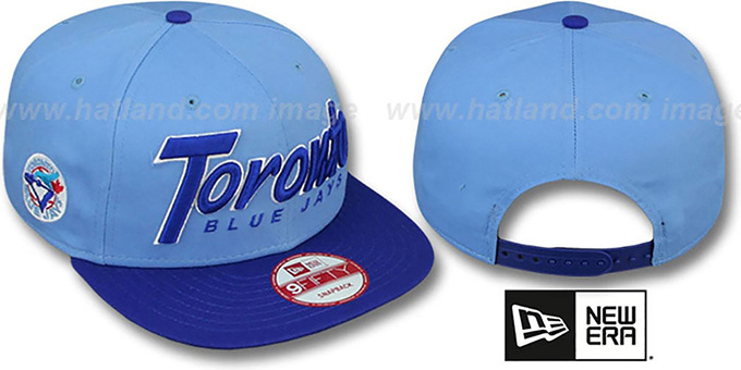 Blue Jays COOP 'SNAP-IT-BACK SNAPBACK' Sky-Royal Hat by New Era