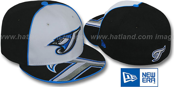 Blue Jays 'HFVL BIGBOY' White-Black Fitted Hat by New Era