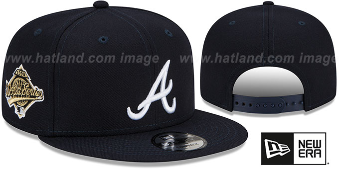 Braves 1995 'WS SIDE-PATCH SNAPBACK' Hat by New Era