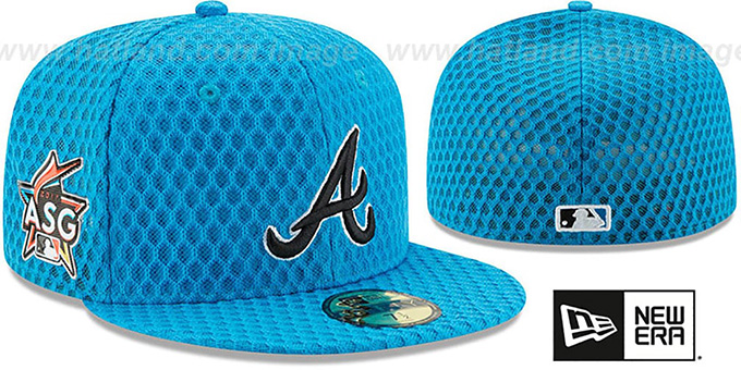 Braves '2017 MLB HOME RUN DERBY' Blue Fitted Hat by New Era