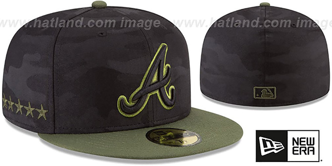 Braves 2018 MEMORIAL DAY 'STARS N STRIPES' Hat by New Era