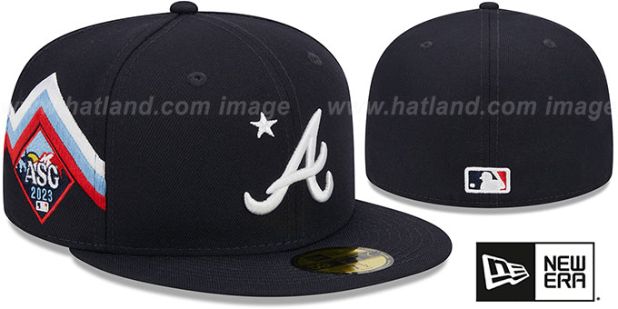 Braves 2023 'MLB ALL-STAR GAME WORKOUT' Fitted Hat by New Era