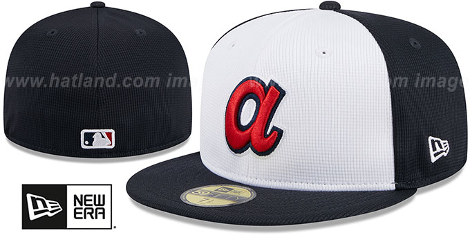 Braves 2024-25 'BATTING PRACTICE' Fitted Hat by New Era