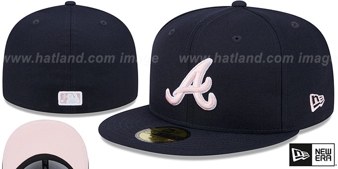 Braves '2024 MOTHERS DAY' Fitted Hat by New Era