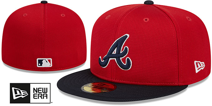 Braves 2025 'SPRING TRAINING' Fitted Hat by New Era