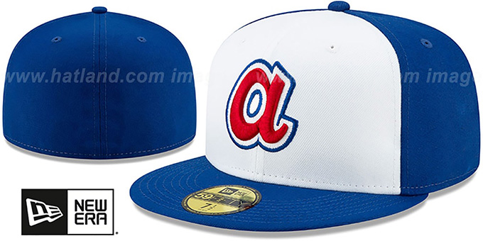 Braves 'AARON 1974 COOPERSTOWN' Fitted Hat by New Era