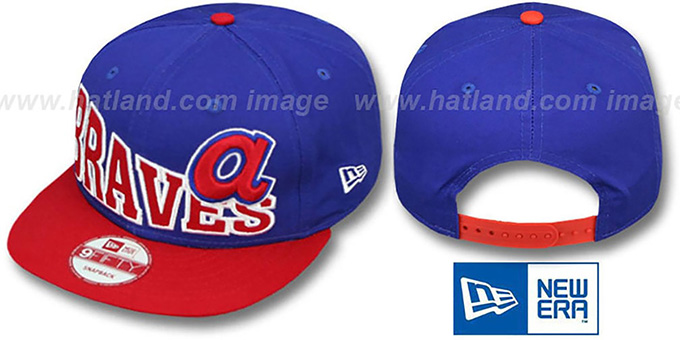 Braves COOP 'STOKED SNAPBACK' Royal-Red Hat by New Era