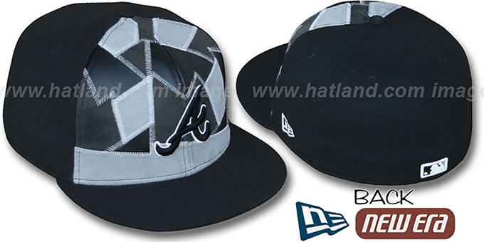 Braves 'CUT N PASTE' Fitted Hat by New Era