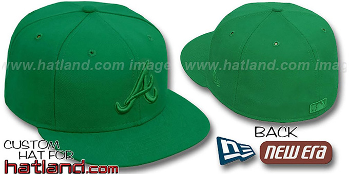 Braves 'GREENOUT' Fitted Hat by New Era