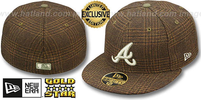 Braves 'HARRIS TWEED' Fitted Hat by New Era