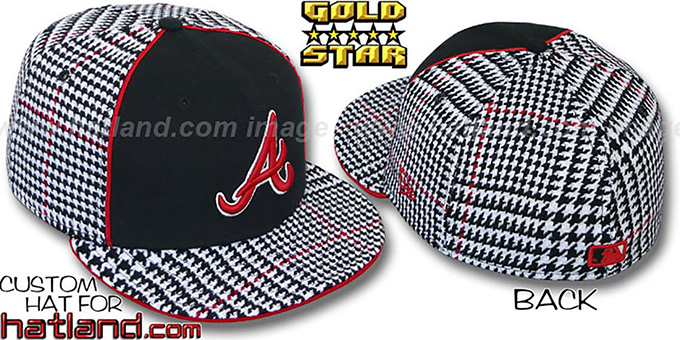 Braves 'HOUND DOG' Fitted Hat by New Era