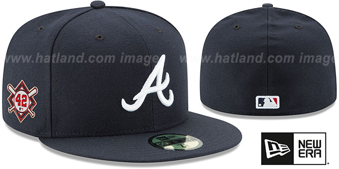 Braves 'JACKIE ROBINSON' ROAD Hat by New Era