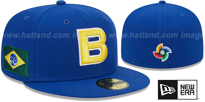 Brazil '2023 WBC GAME' Royal Hat by New Era