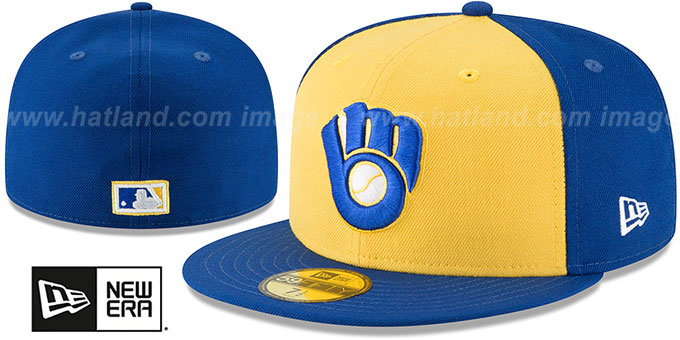 Milwaukee Brewers 1978 TURN-BACK-THE-CLOCK Fitted Hat