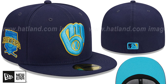 Brewers 2023 'FATHERS DAY' Fitted Hat by New Era