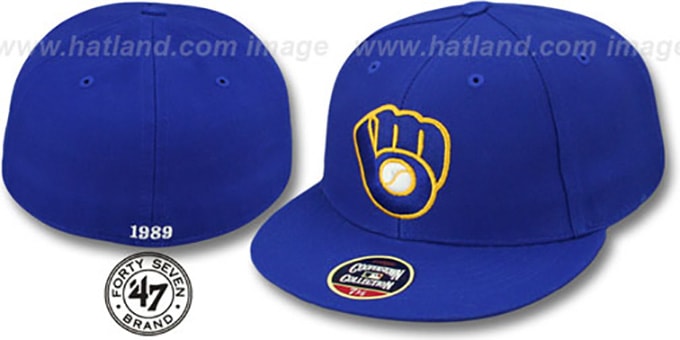 Brewers '1989 COOPERSTOWN ' Fitted Hat by Twins 47 Brand