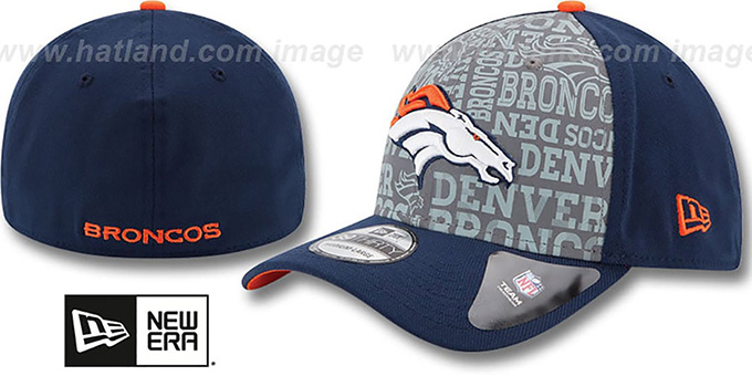 Broncos '2014 NFL ALT DRAFT FLEX' Navy Hat by New Era