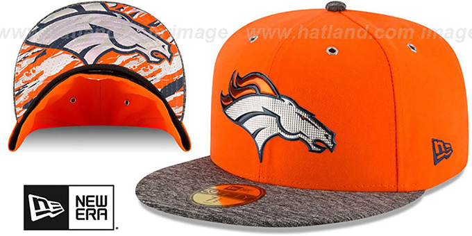 Broncos '2016 NFL DRAFT' Fitted Hat by New Era