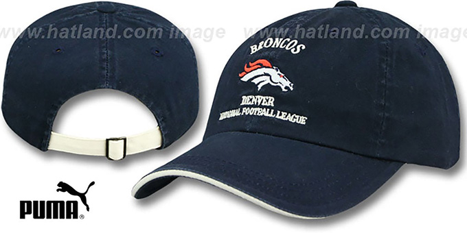 Broncos 'NFL WASHED' Strapback Hat by Puma