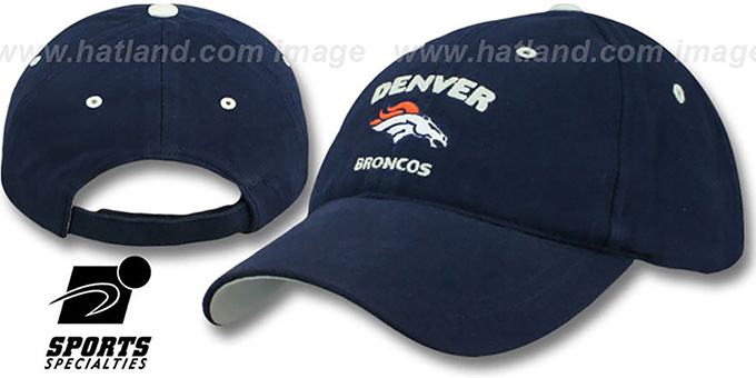 Broncos 'STAMP' Strapback Navy Hat by SPL28