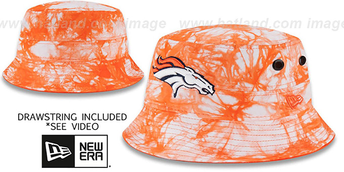 Broncos 'TYE-DYE ZONE' Bucket Hat by New Era