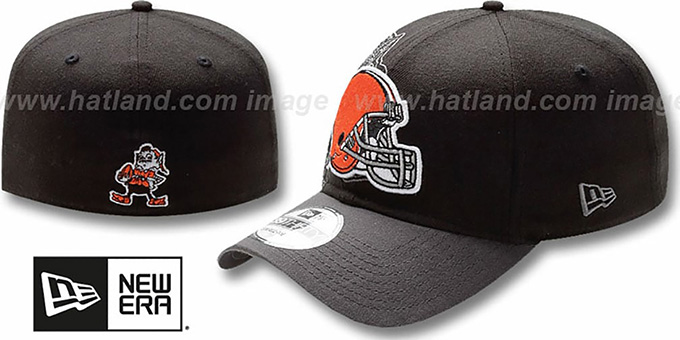 Browns 'NFL BLACK-CLASSIC FLEX' Hat by New Era