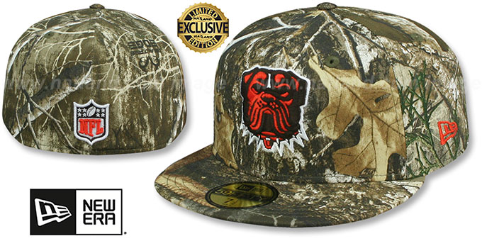 Browns 'NFL TEAM-BASIC' Realtree Camo Fitted Hat by New Era