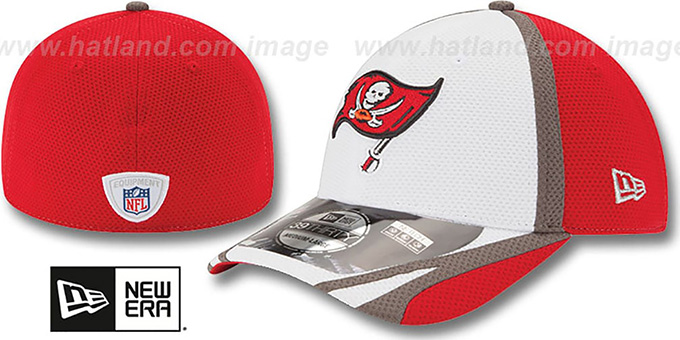 Buccaneers '2014 NFL TRAINING FLEX' White Hat by New Era