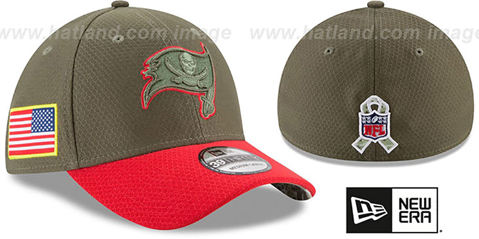 tampa bay buccaneers salute to service hat