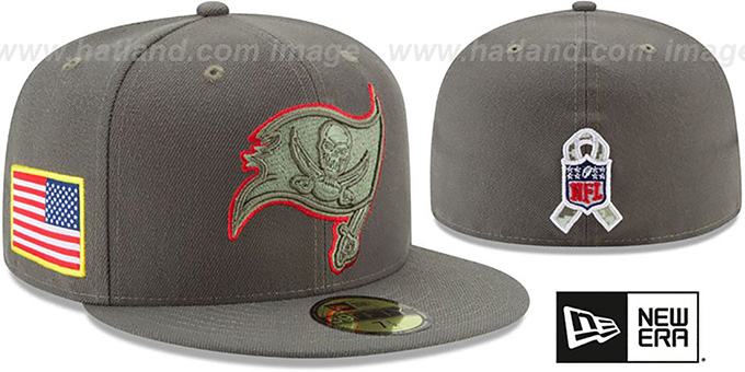 tampa bay buccaneers salute to service hat