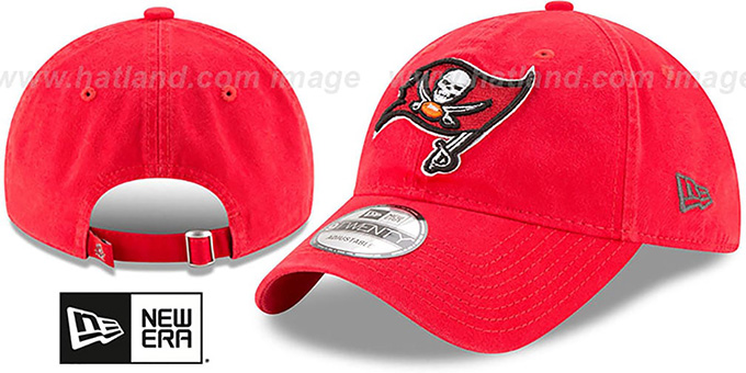 Buccaneers 'CORE-CLASSIC STRAPBACK' Red Hat by New Era