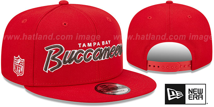 Buccaneers 'SCRIPT-UP SNAPBACK' Navy Hat by New Era