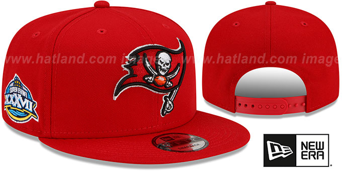 Buccaneers 'SUPER BOWL XXXVII SIDE-PATCH SNAPBACK' Hat by New Era