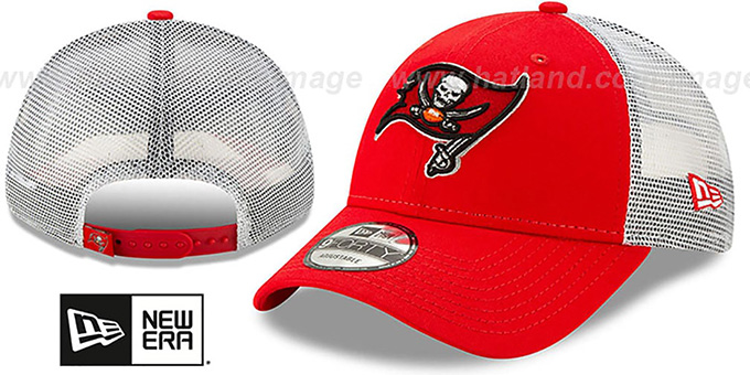 Buccaneers 'TEAM BASIC TRUCKER SNAPBACK' Hat by New Era